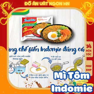 Mì Indomie mì xào khô mì trộn các vị thơm ngon hấp dẫn