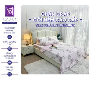 Bộ Chăn Ga Gối Lụa Tencel Coolsilk SAMY BEDDING Nhẹ Nhàng Thoáng Mát