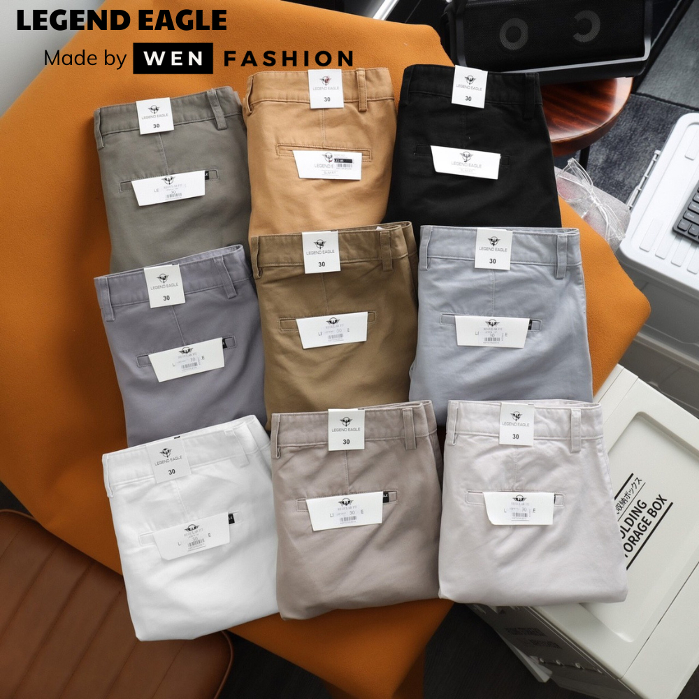 Quần Short - Quần Short Nam - Quần Lửng Nam - Quần Short Kaki Nam Legend Eagle LE125 100% cotton co giãn nhẹ