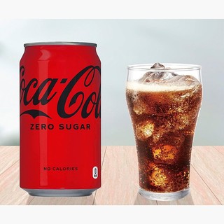 Nước giải khác có ga Cocacola không đường calories 350ml