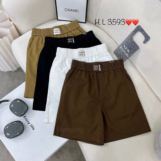 Quần ngố thô chữ cạp chun ống rộng hàng Qcl1
