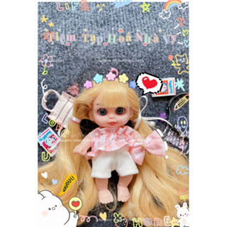 [Quần Áo Búp Bê]🧸Set Áo Ống Quần Short Jeans Năng Động 🪼🪼🪼