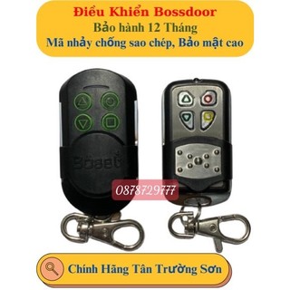 Điều khiển cửa cuốn bossdoor tân trường sơn - remote cửa cuốn mã nhảy chống sao chép