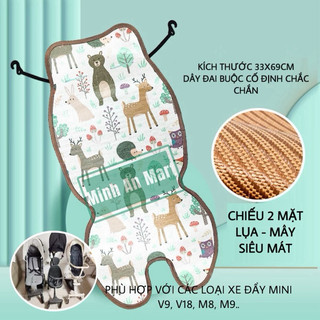 Chiếu cói xe đẩy 5 lớp thoáng khí loại than hoạt tính