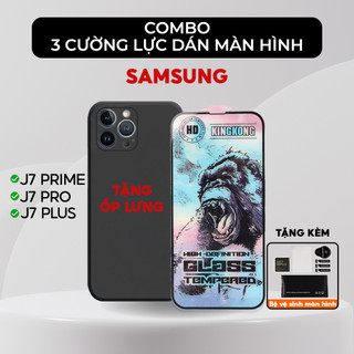 Kính cường lực kingkong samsung galaxy j7 prime, j7 pro, j7 plus, j7+ | miếng dán màn hình ss