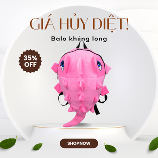 Balo khủng long chống thấm, balo rồng cá sấu cutee