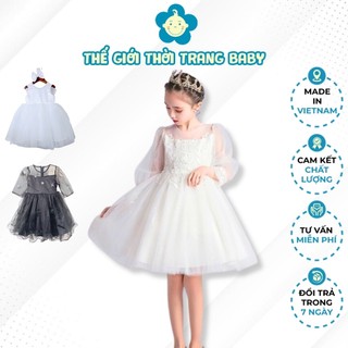 Váy công chúa cho bé gái sang trọng từ 1 đến 7 tuổi cực xinh diện đi chơi đi xinh nhật GDA05