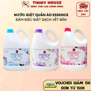 (Đủ Màu) Nước Giặt Essence Đậm Đặc, Siêu Sạch, Siêu Thơm Hàng Nhập Khẩu Thái Lan Chính Hãng Can 3000ml