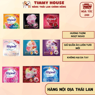 Nước xả vải đậm đặc hygiene thái lan gói 20ml siêu thơm siêu tiết kiệm