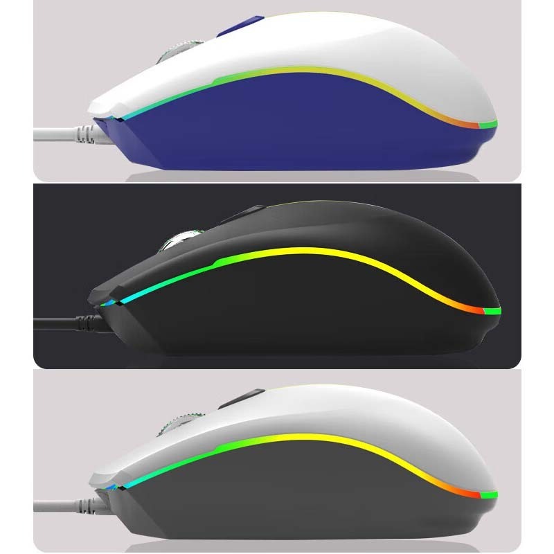Chuột Có Dây Gaming USB Acer OMW 020 Đèn LED RGB Và Không Có Tiếng Ồn | BigBuy360 - bigbuy360.vn