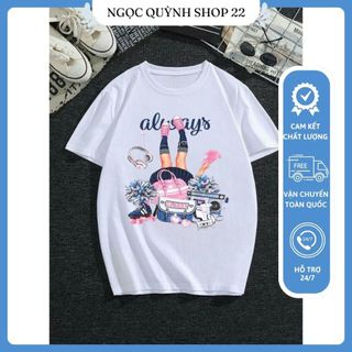 A3411 Áo thun nam nữ cổ tròn, trơn, vải mềm mát co giãn, thấm hút tốt