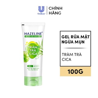 Sữa rửa mặt Hazeline Chiết Xuất Thiên Nhiên 100g