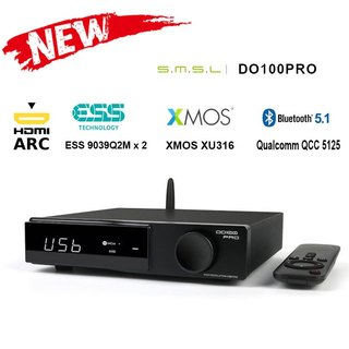 Giải mã âm thanh smsl do100pro es9039q2mx2 bluetooth 5.1 dac