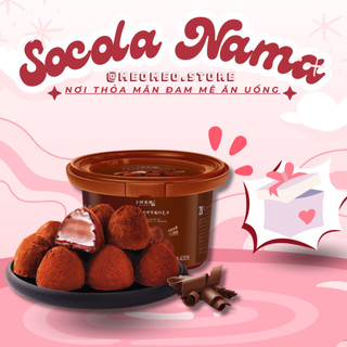 Nama socola 408g Socola tươi, nama chocolate xô 80 viên
