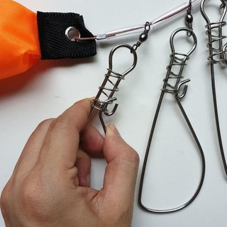 DÂY XÍCH MANG CÁ INOX (10MÓC/DÂY)