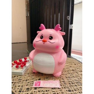 (21x16x20cm) 🐲 Heo đất Rồng Ú Ù chất liệu thạch cao, ống tiết kiệm phong cách Hàn Quốc, sơn nước xinh xắn