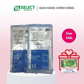 Túi Nhựa Bảo Quản Thực Phẩm S Select Nhật Bản (Túi 50 chiếc)