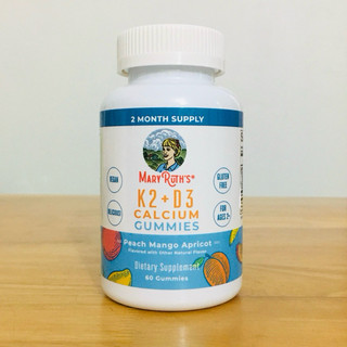 Kẹo dẻo canxi, k2 + d3 mary ruth's, maryruths k2 + d3 calcium gummies