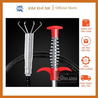 Dây lò xo 160cm gắp rác, thông tắc bồn cầu, ngăn nghẹt ống
