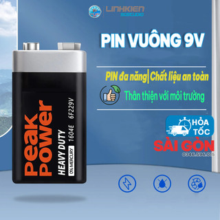 Pin vuông 9v giá sỉ power batery dùng cho đèn , thiết bị điện