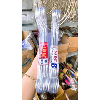 Set 10 móc nhôm treo quần áo
