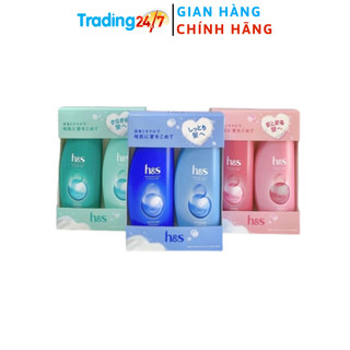 Bộ dầu gội xả HS sạch gàu phục hồi tóc hư tổn dành cho mọi loại tóc Nhật Bản