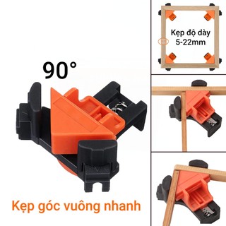 Cảo kẹp gỗ nhanh, kẹp góc vuông nhanh, dụng cụ kẹp góc vuông kẹp gỗ, eto kẹp góc vuông mini