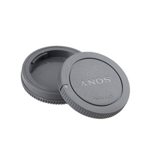 Nắp đuôi lens Sony và nắp body máy ảnh Sony ngàm E (màu xám) cho dòng A7 và A6000...