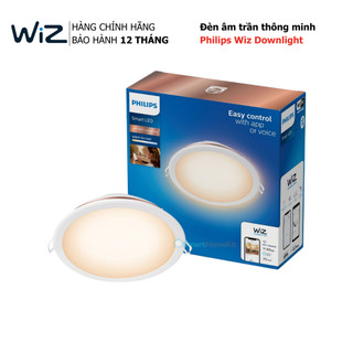 Đèn led âm trần thông minh wiz tunable white downlight wifi & matter 2200k - 6500k hàng chính hãng