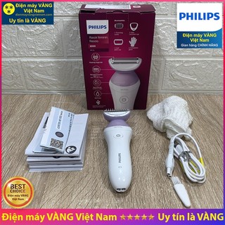 Máy làm sạch lông cho nữ Philips BRL136 BRL136/00 - Hàng chính hãng (Bảo hành 2 năm toàn quốc)