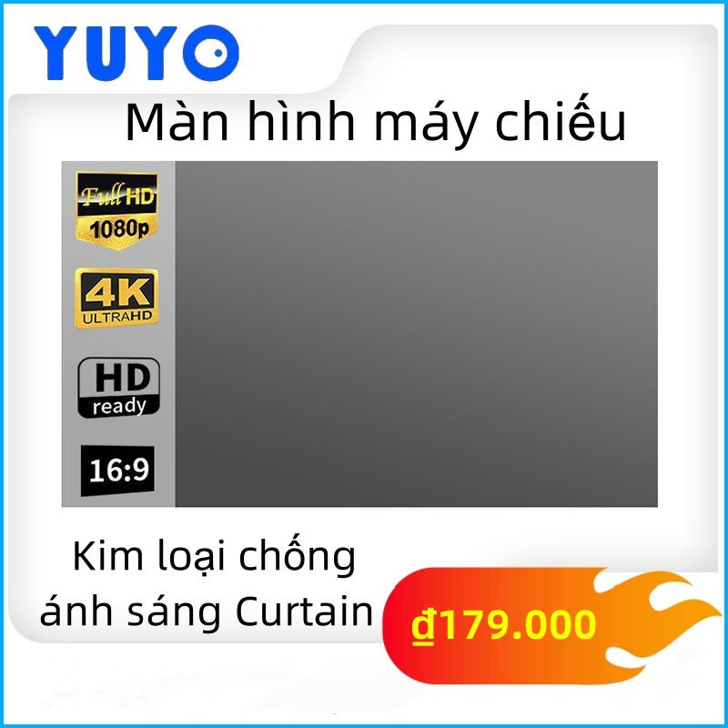 Màn hình máy chiếu 80/100 inch Projector screen wanbo 4K 1080p