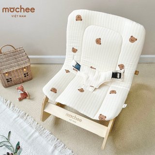 Ghế bập bênh gỗ đa năng Mochee cho bé - 6184