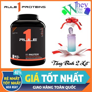 (Tặng Bình Nước) Whey RULE 1 PROTEIN 5 LBS 2.3KG - Sữa tăng cân tăng cơ dành cho người chơi thể thao