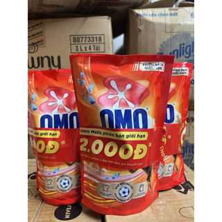 Nước giặt Omo , Maxkleen tinh dầu thơm ( hàng khuyến mãi)
