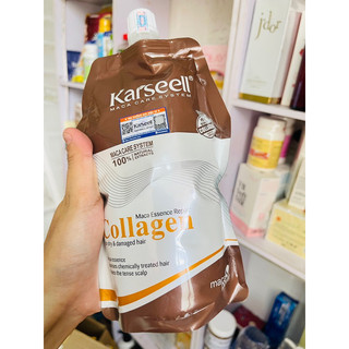 Ủ tóc karseell collagen chính hãng siêu mềm mượt tóc ý 500ml