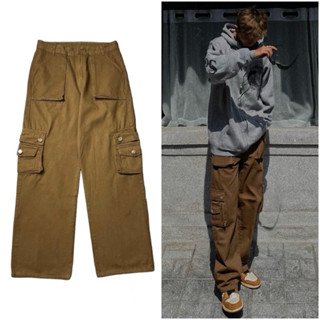 QUẦN KAKI TÚI HỘP 8 TÚI NÂU ĐẤT TALURETRO