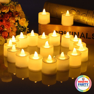 Nến điện tử led mini kèm sẵn pin trang trí sinh nhật, party, tỏ tình, cầu hôn...| rose196 |