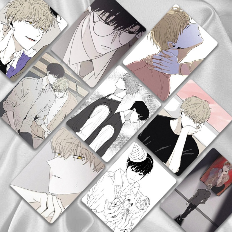 Hộp 55 thẻ ảnh Checkmate Chiếu Tướng lomo card anime manga hologram Korean Comics BL Manhwa BoyLove 