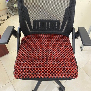 Đệm lót ghế 📌FREESHIP📌 Đệm ghế văn phòng hạt gỗ HƯƠNG BÓNG 12 li thoáng mát siêu bền