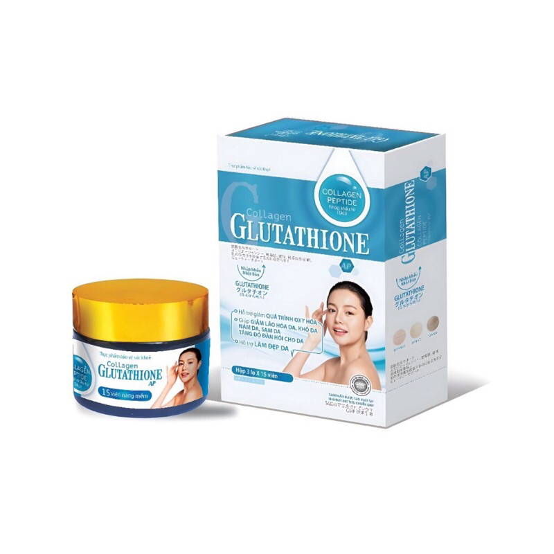 viên uống GLUTATHIONE trắng da