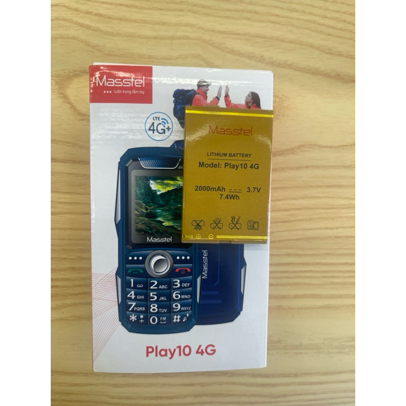Pin điện thoại Masstel Play 10 4G (Hàng chính hãng giá cao + bh 3 tháng)
