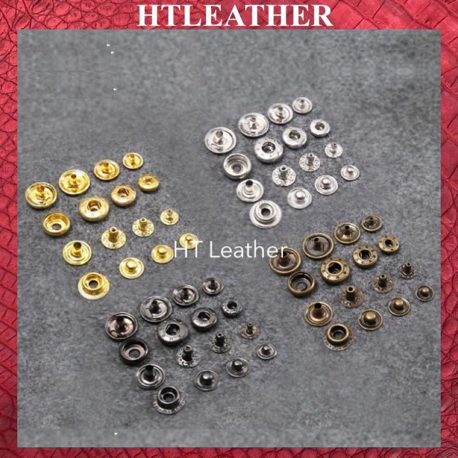 Cúc bấm chất liệu đồng, niken (10 bộ)
