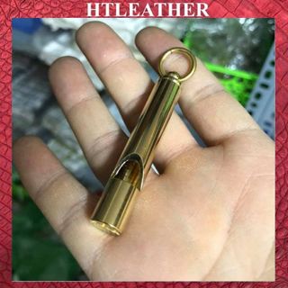 Còi đồng treo móc chìa khóa