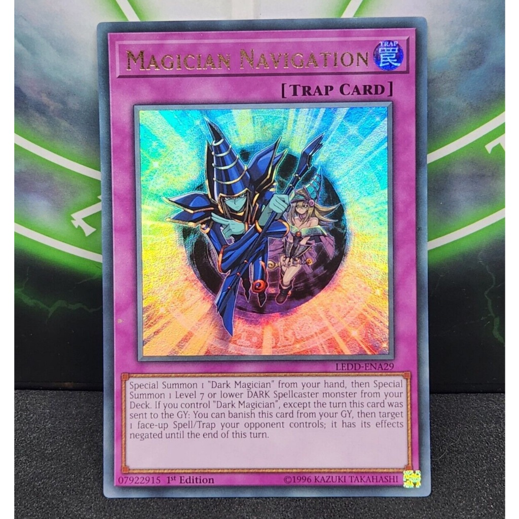 Bài Yugioh - Dark Magician Navigation (Ultra Rare)