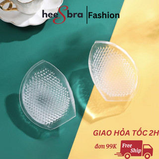 Độn Ngực Thần Thánh Silicon Lỗ Tổ Ong Thoáng Mát, Miếng Độn Ngực Siêu Nâng Tăng Size Ngực ( 1Đôi ) - 6675
