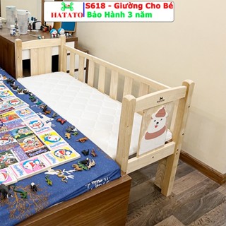 Giường Em Bé S618 Size 2x0,5m giường ghép cho bé dùng đến 15 tuổi