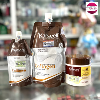  Kem ủ tóc phục hồi siêu mượt Collagen  Karseell Maca Berdywins 500ML 100ML tóc đẹp chuẩn salon ngay tại nhà 