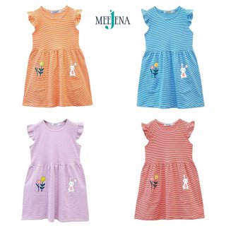 Váy Bé Gái Cánh Tiên Vải Thun Sọc MEEJENA từ 14-38 Kg, Đầm Cho Bé Gái 3-8 tuổi, Váy Trẻ Em - 1788