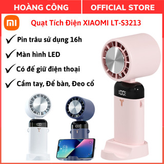 Quạt Tích Điện Nén Đá Lạnh Xiaomi Youpin Losky LT-S3213, Nhỏ Gọn,Cầm Tay, Pin Đến 16H, Công nghệ Phun Sương Mát Lạnh