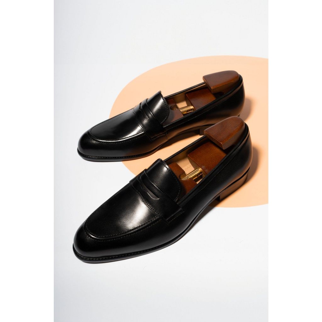 GIÀY DA NAM ADAM STORE ĐEN ADAM LOAFER GAD001D